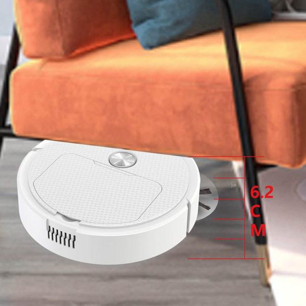 3 In 1 Smart Sweeping Robot Home Mini Sweeper Sweeping And Vacuuming Wireless Vacuum Cleaner Sweeping Robots For Home Use (random Color)